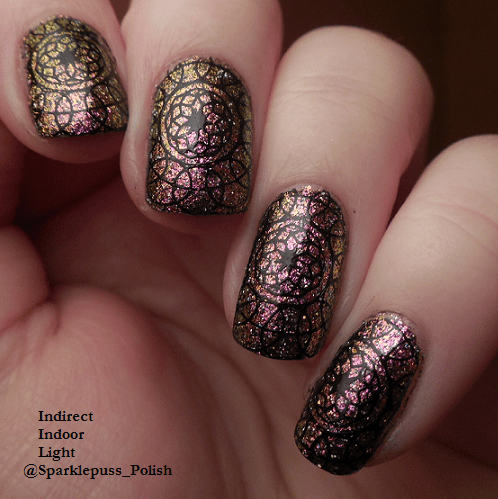 Magical Protector by Parrot Polish stamping