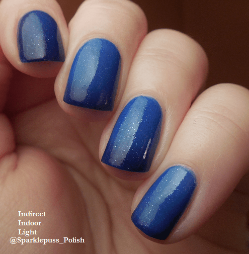 transition Blue Berry by Parrot Polish
