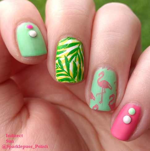 Algae-atic Sea by Octopus Party Nail Lacquer and stamping polishes by Pueen 1