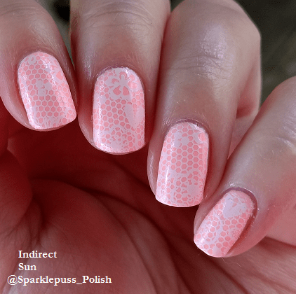 Ponyville Confidential by Glam Polish with stamping