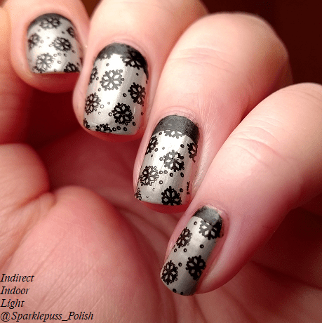 Hephaestus by Gothic Gala Lacquers ruffian snowflake 1