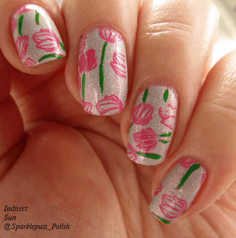 The Snuggle Is Real by Cupcake Polish with nail art