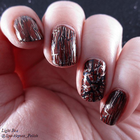 Born Pretty Plate 158 item 40206 with Penny Leather by Orly