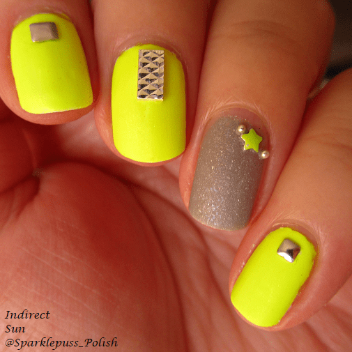 Parrot Polish Pit Viper Yellow Leesha's Lacquers Grey, Greyer, Greyest 1