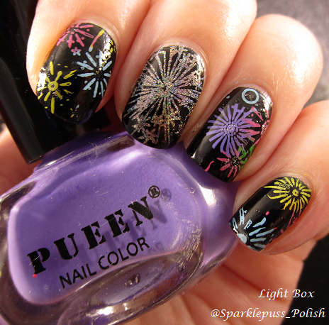 Fireworks Color Club Harp On It Pueen Super Intense Stamping Polish SBS 014
